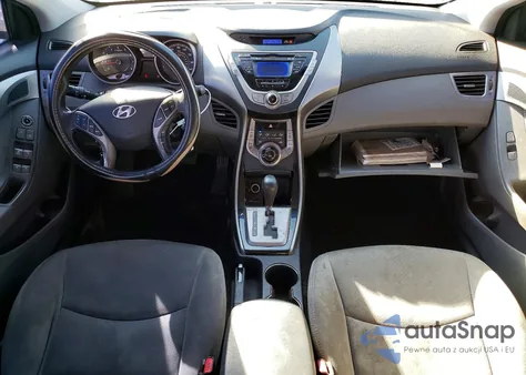 2013 Hyundai Elantra Gls from USA, damaged, VIN KMHDH4AE6DU545237